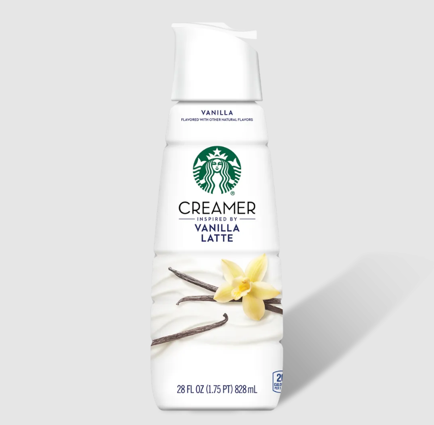 Starbucks Vanilla Latte Coffee Creamer - 828ml