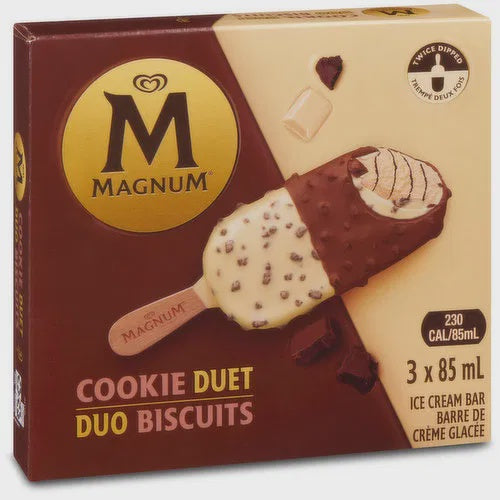 Magnum Cookie Duet 3pk