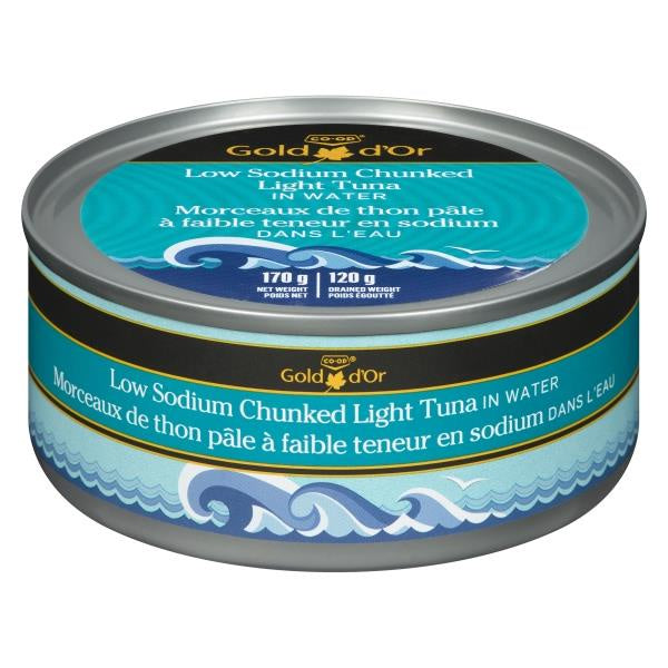 CG Low Sodium Chunk Light Tuna In Water - 170g