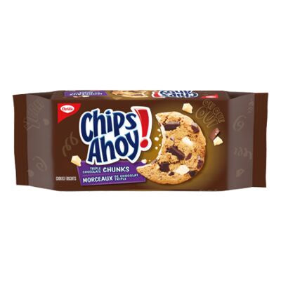 Chips Ahoy Triple Chocolate Chunk Cookies 251g