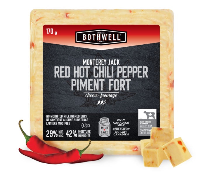 Bothwell Red Chili Pepper Cheddar Cheese - 170g