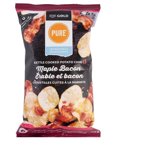 CG Pure Maple Bacon Kettle Chips - 170g