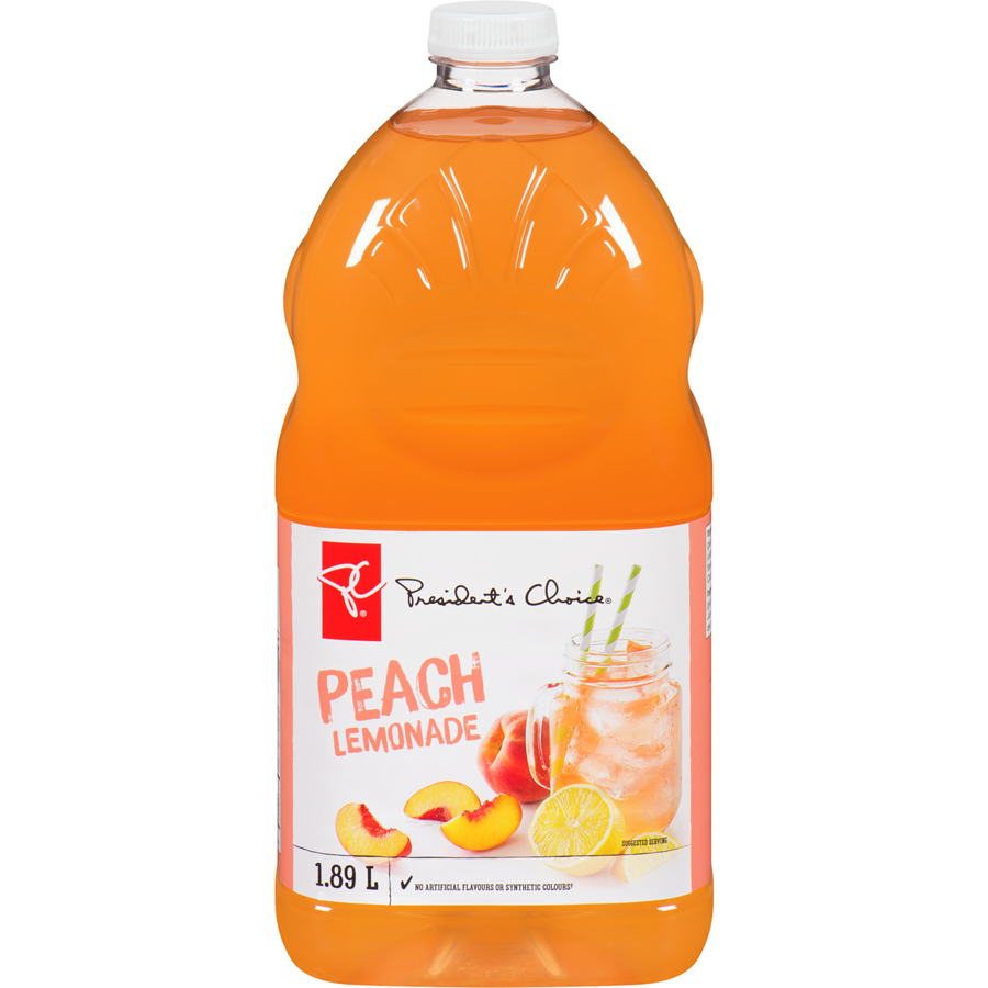 PC Peach Lemonade 1.89L + $0.25DEP