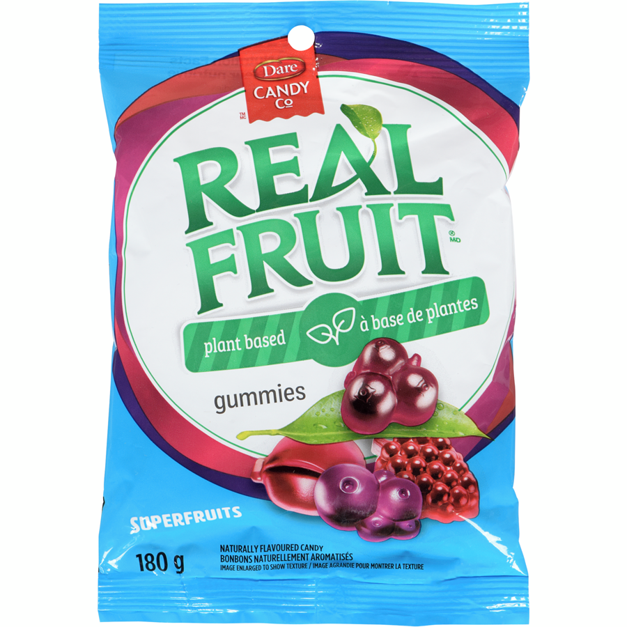 Dare Real Fruit Gummies Superfruits, 180g