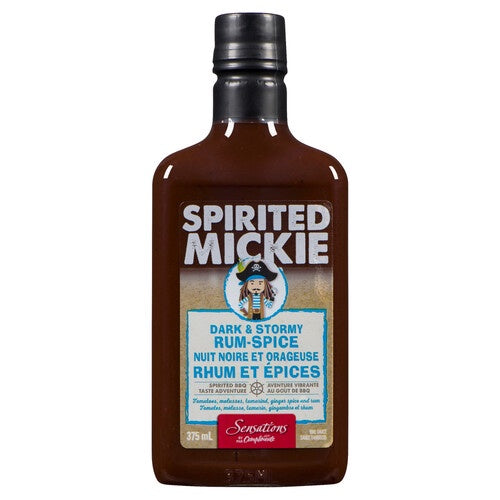 Spirited Mickie Dark & Stormy Rum-Spice BBQ Sauce