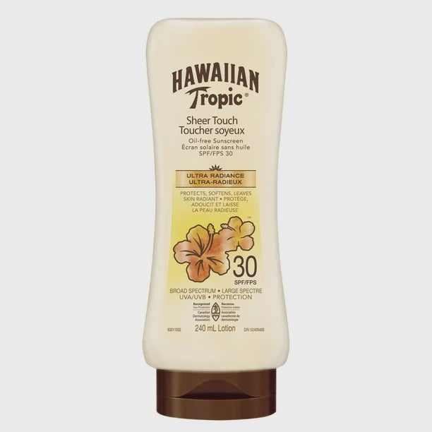 Hawaiian Tropic Sheer Touch Sunscreen 30 SPF 240ml