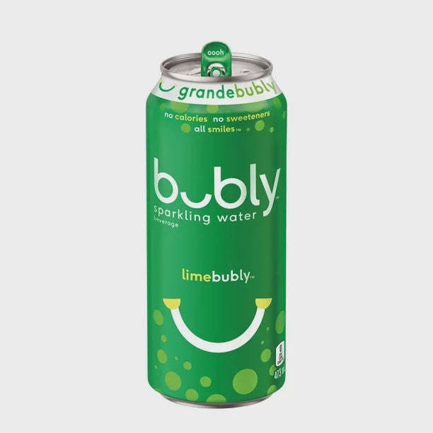 Bubly Lime Sparkling Water 473ml +$0.10DEP