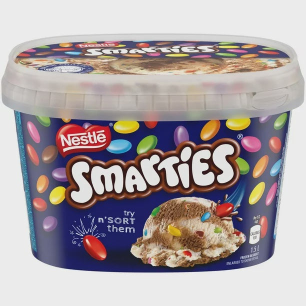 Nestle Smarties Ice Cream 1.5L