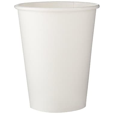 Genpak 12 oz. White Hot Beverage Cup - 50ct