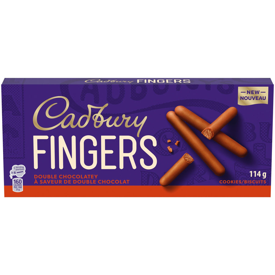 Cadbury Double Chocolatey Fingers 114g