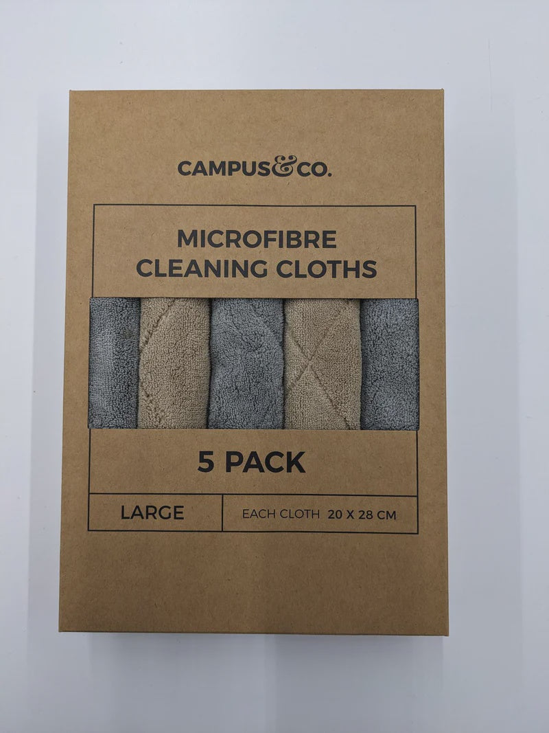 Campus&Co. Microfiber Cloths 5pk