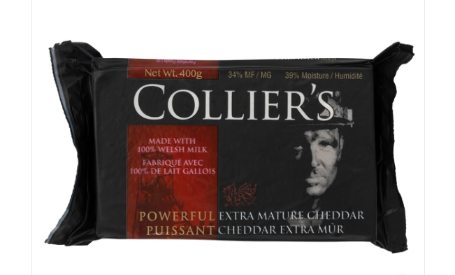 Colliers Extra Mature Welsh Cheddar - 400g