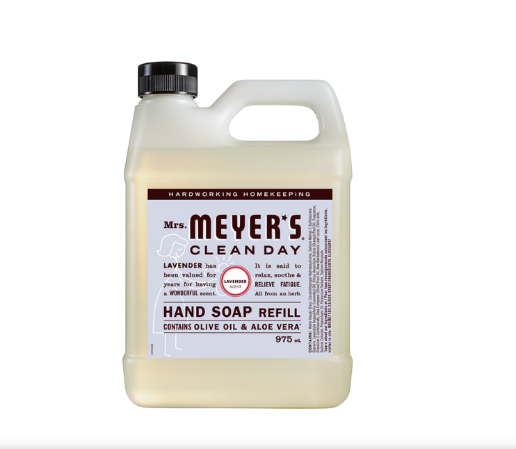 Mrs Meyer's Lavender Hand Soap Refill 975ml