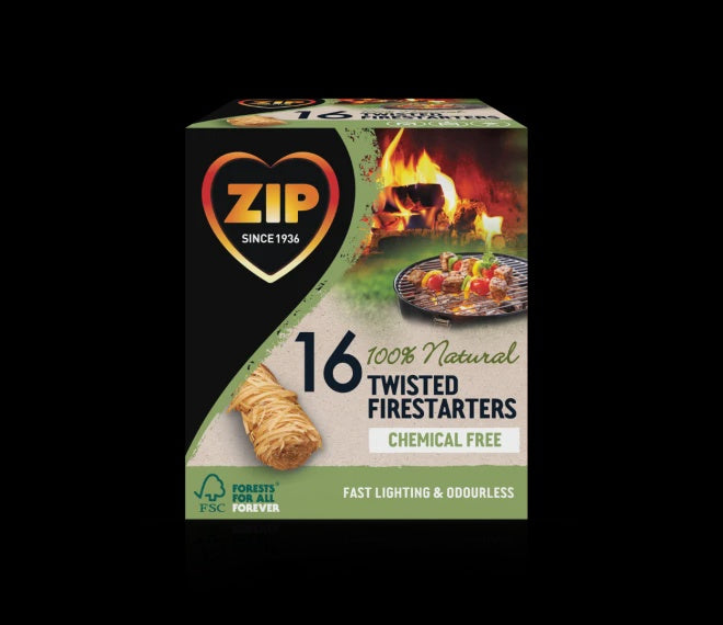 Zip Twisted Firestarters - 16ct