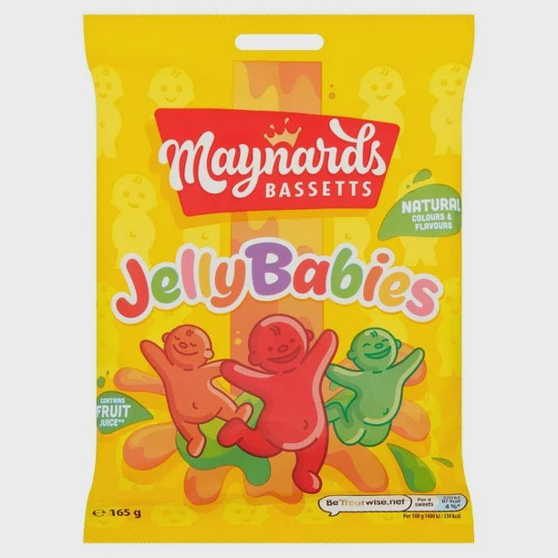 Maynards Bassetts Jelly Babies 165g