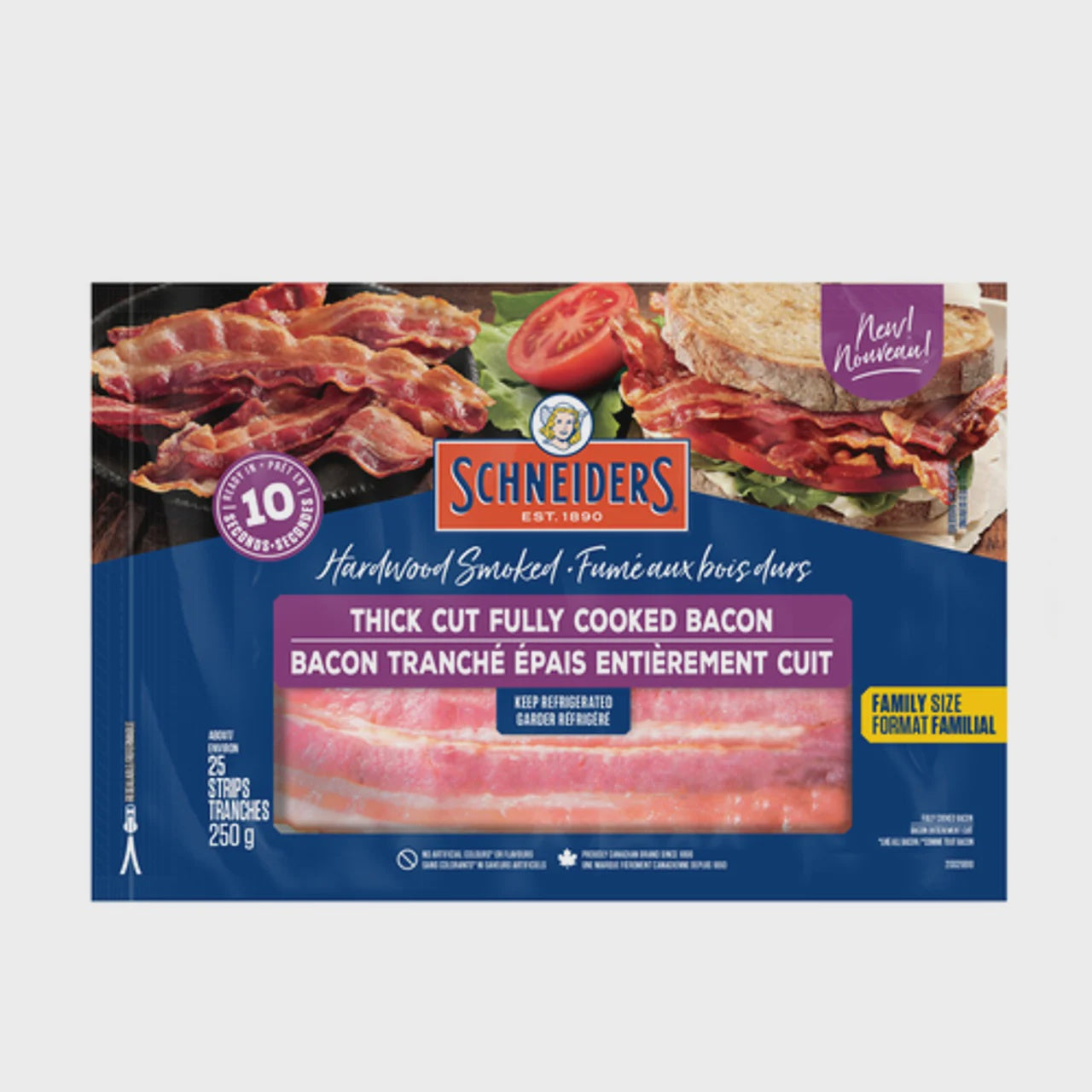 Schneiders Cooked Bacon Strips - 250g