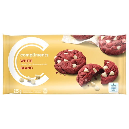 Compliments White Chocolate Baking Chips - 225 g