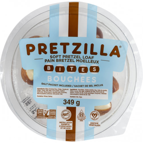 Pretzilla Soft Pretzel Bites - 348g tub