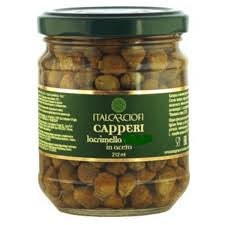 Italcarciofi Capers in Wine Vinegar - 212ml