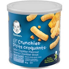 Gerber Mild Cheddar Lil Crunchies - 42g