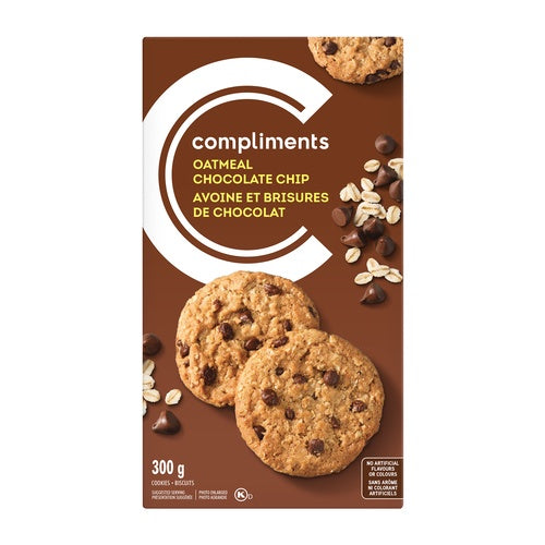 Compliments Oatmeal Chocolate Chip Cookies -300g