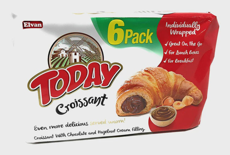 Today Croissant with Chocolate Filling 6pk