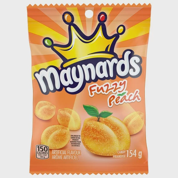 Maynards Fuzzy Peach 154g