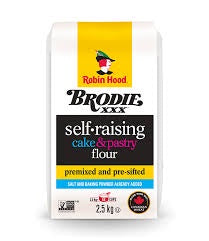 Brodie XXX Self Raising Flour - 2.5 KG