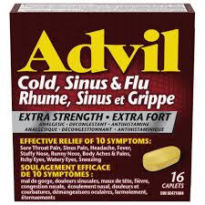 Advil Cold Sinus & Flu Extra Strength Caplets - 16ct