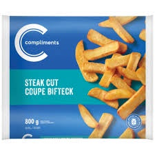 Compliments Steak Cut Fried Potato 800 g