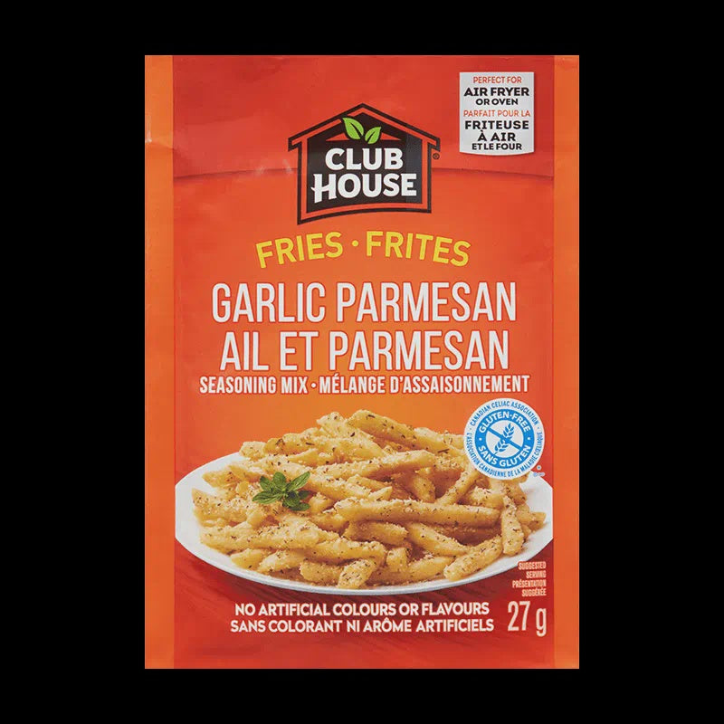 Club House Garlic Parmesan Fries Seasoning Mix - 27g