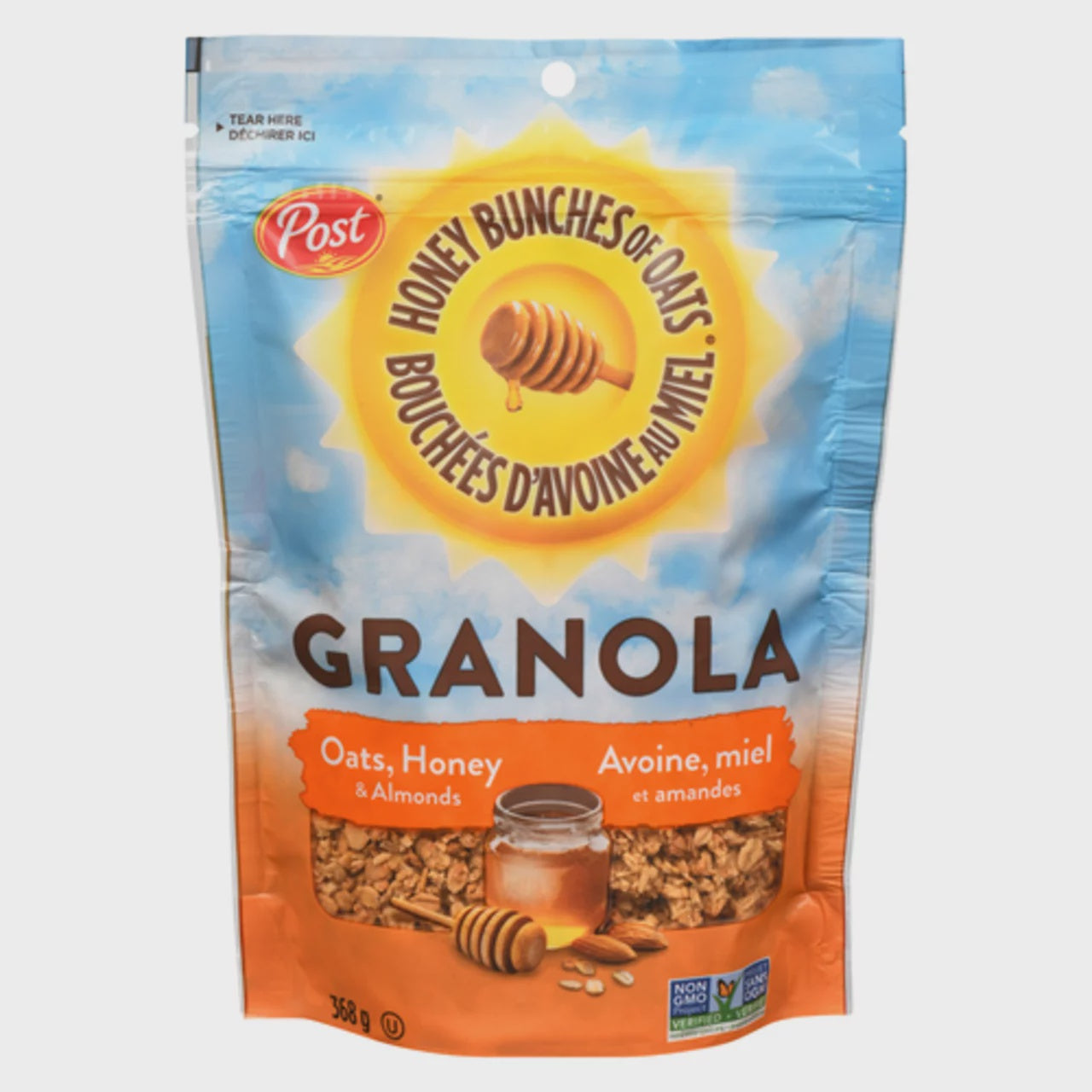 Post Honey Bunches Of Oats Honey Almond Granola - 368 g