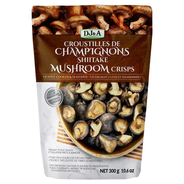 DJ&A  Shiitake Mushroom Crisps - 300g