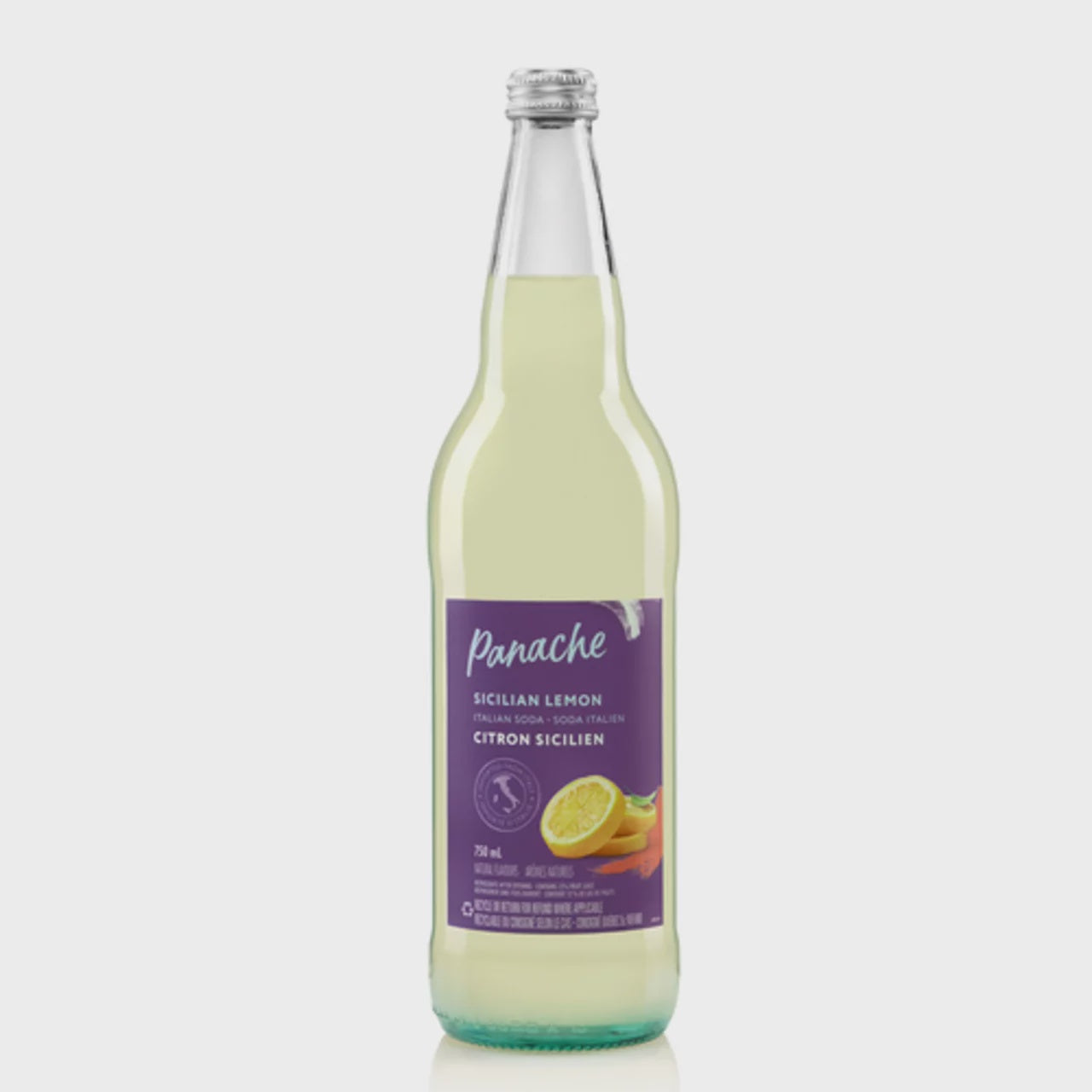 Panache Sicilian Lemon Italian Soda - 750ml + $0.10 Dep