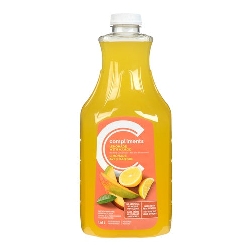 Compliments Lemonade with Mango 1.54L +$0.25DEP