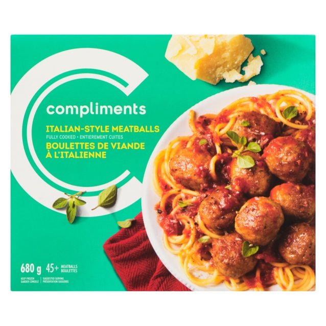 Compliments Italian Meatballs 680 g