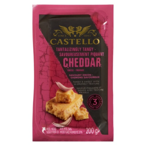 Castello Savory Onion Cheese - 200g