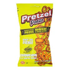 Pretzel Pzazz Spicy Dill Pickle Pretzels - 200g