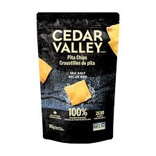 Cedar Valley Sea Salt Pita Chips - 180g