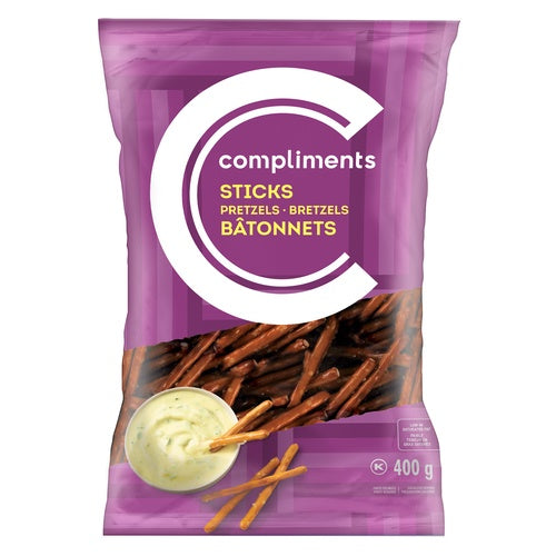 Compliments Pretzel Sticks 400g