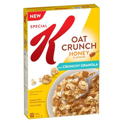 Kellogg Special K Honey Cereal 383G