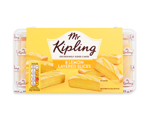 Mr Kipling Lemon Snack Cakes 12pk