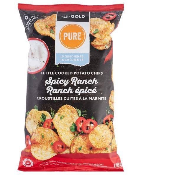 CG Spicy Ranch Kettle Chips 170g