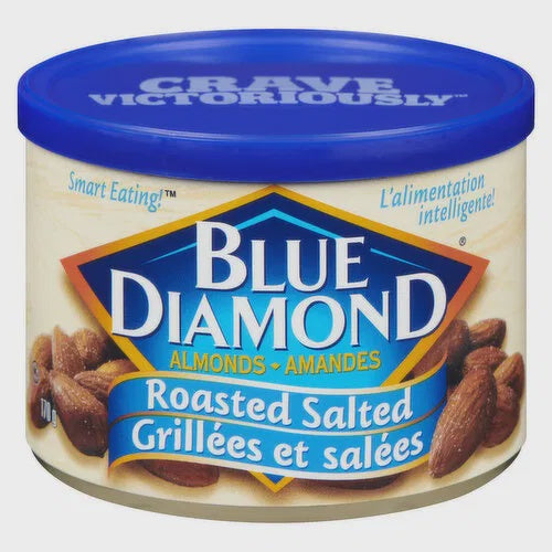 Blue Diamond Roasted Salted Almonds 170g