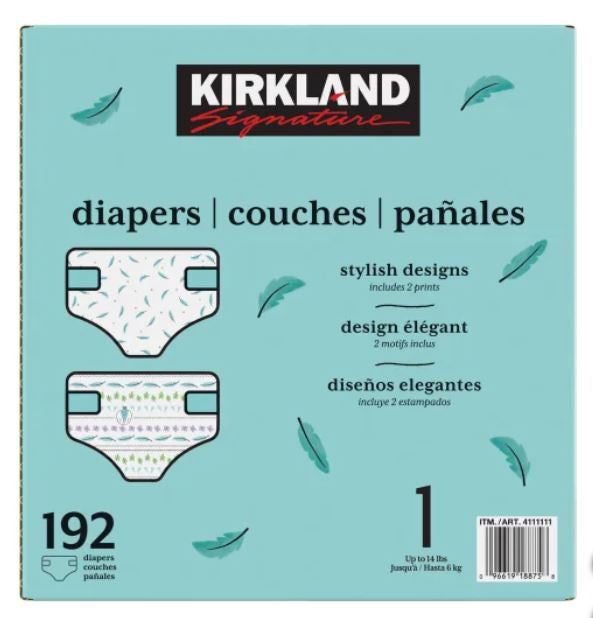 KS Diapers Size 1