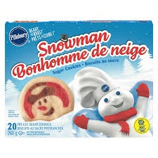 Pillsbury Snowman Sugar Cookies 20pk