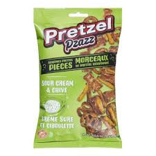 Pretzel Pzazz Sour Cream & Chive Pretzels - 200g