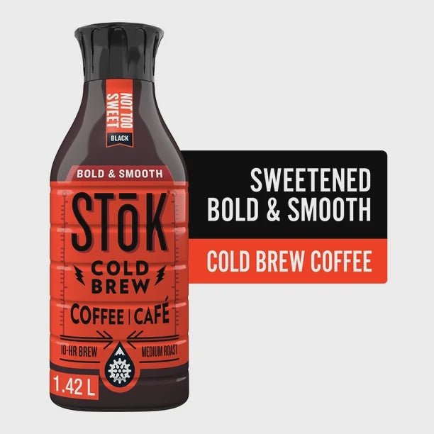 Stok Sweetish Cold Brew Iced Coffee - 1.42L