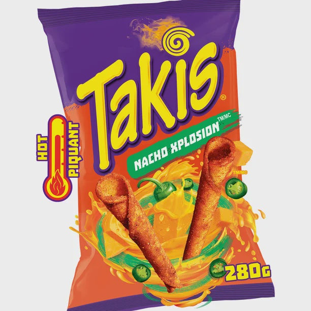 Takis Nacho Explosion Tortilla Chips 280g