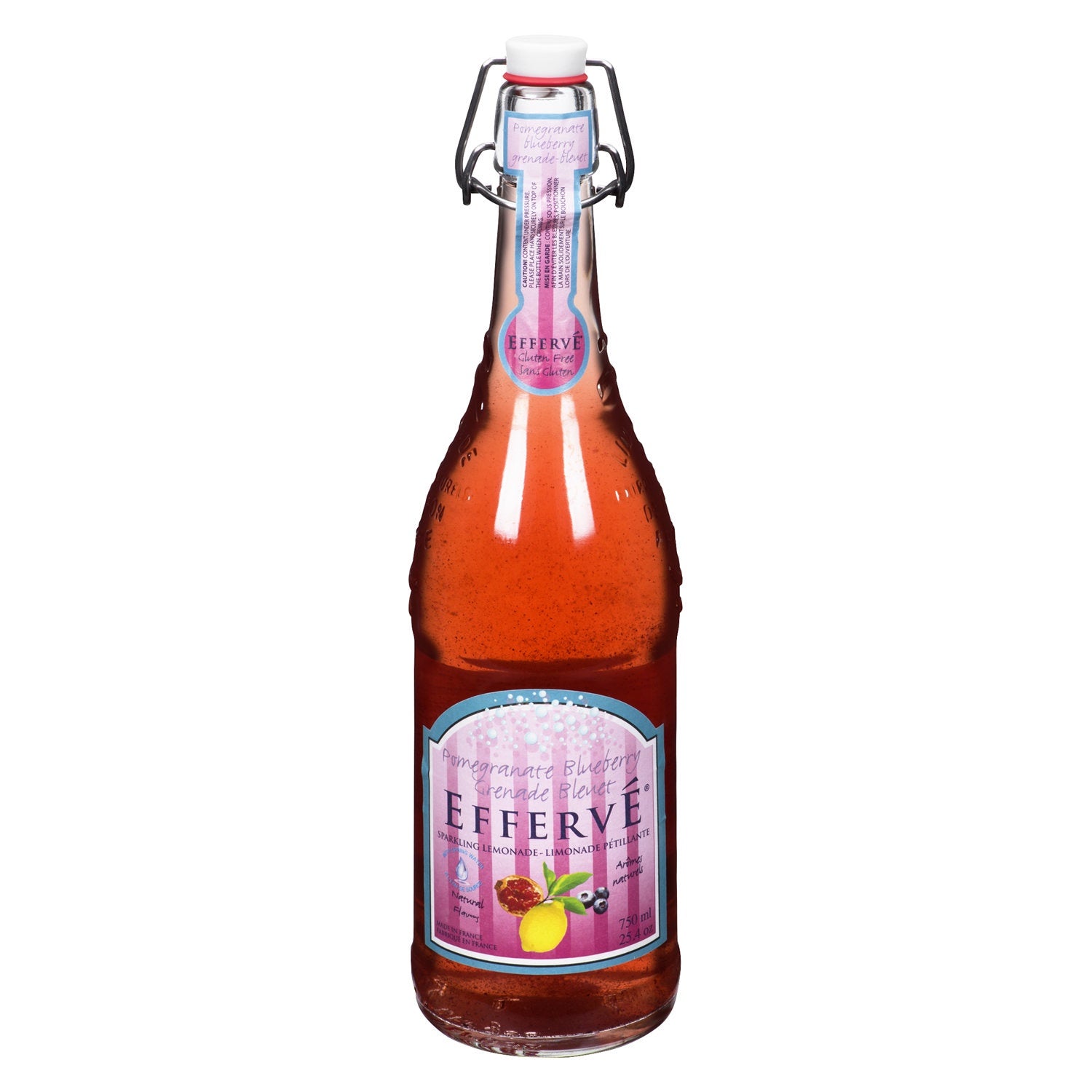 Efferve Pomegranate Blueberry Sparkling Lemonade - 750ml + $0.10 Dep